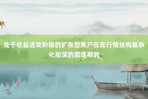 处于收益进攻阶段的扩张型账户在在行情结构复杂化加深的震荡期的