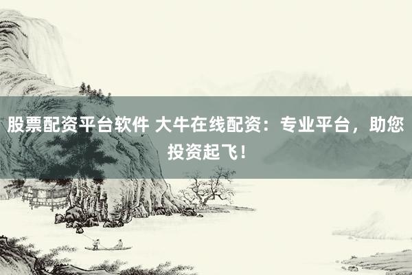 股票配资平台软件 大牛在线配资：专业平台，助您投资起飞！